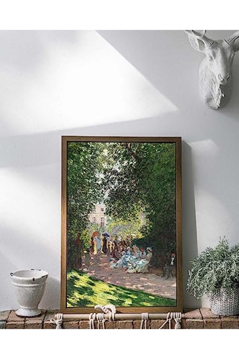 ARPEOTCY Monet Wall Art Prints, Vintage Canvas Artwork Prints Posters Oil Painting - Image 4
