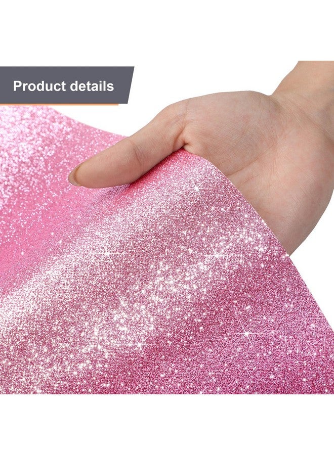 Tatuo Carpet Runner Runway Rug 55 Gsm Thickness With Carpet Tape For Prom Wedding Christmas Party Outdoor Indoor Hallway Rug(Glitter Pink,2.46 X 16.4 Feet) - Image 2