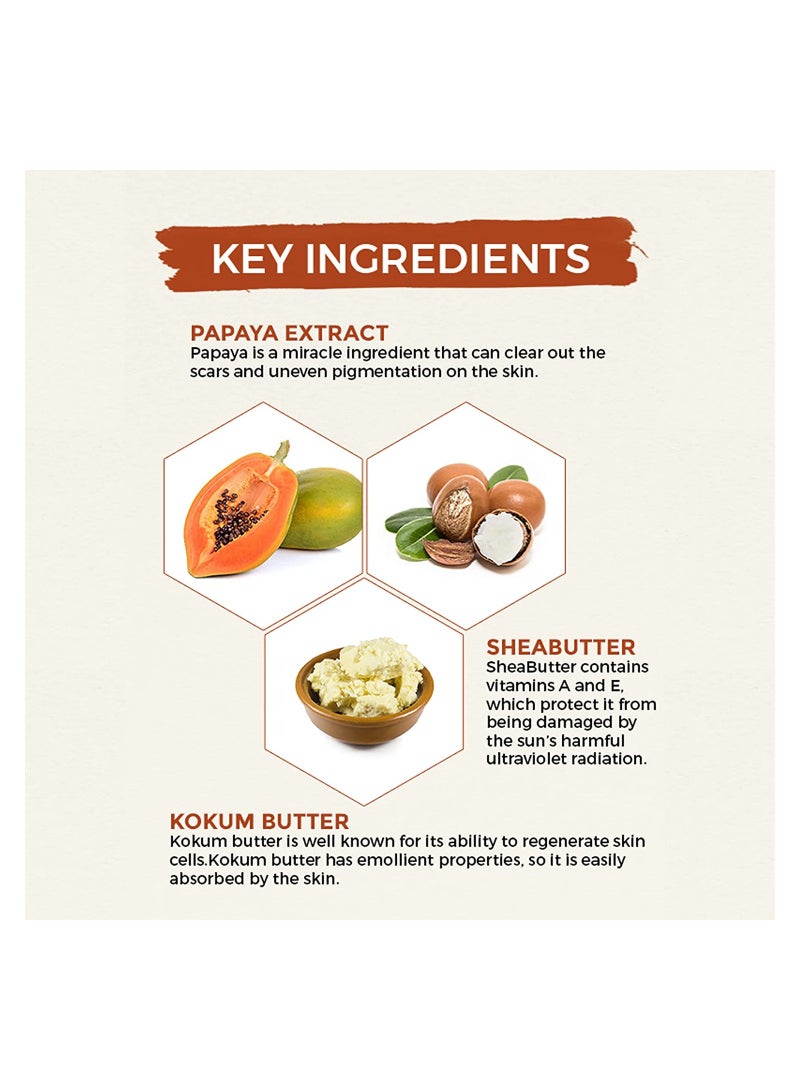 OSHEA Papaya Clean Body Butter 200 Gram - Image 5