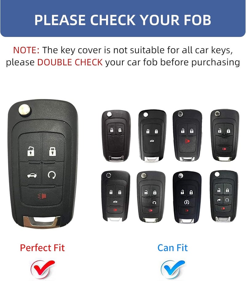 OFFCURVE Blue TPU Key Fob Cover for Chevy - Image 2