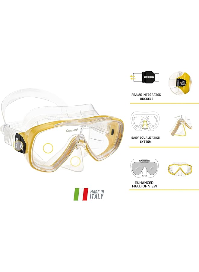 Cressi Onda Mask Diving/Snorkeling Mask - Image 3