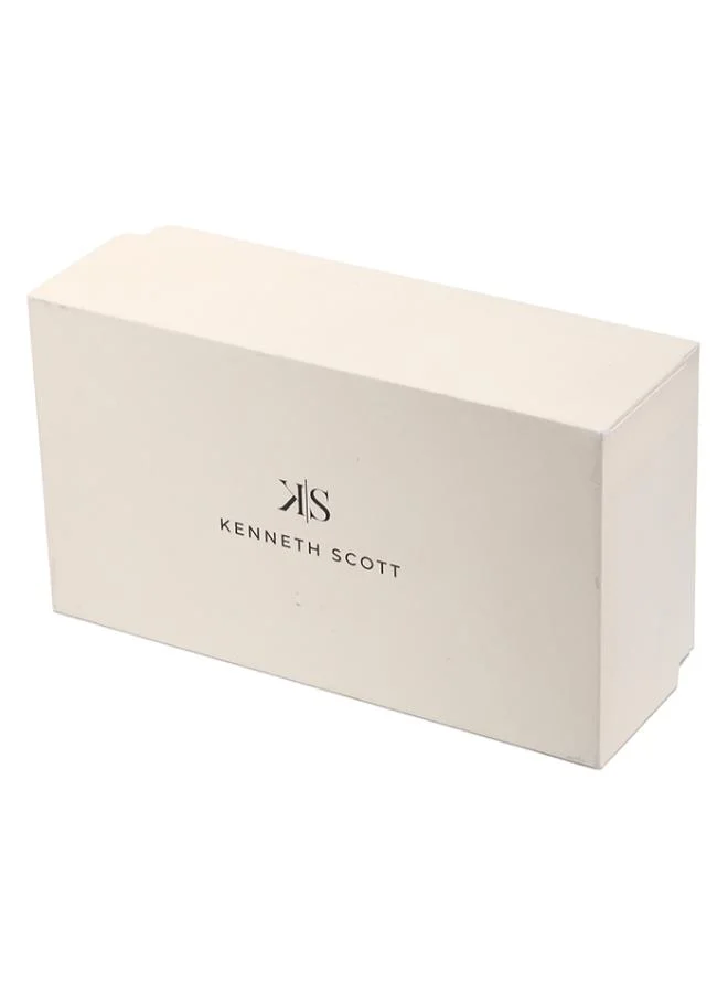 Kenneth Scott  Men's Stainless Steel Analog Watch K24016-SBSN - 42 mm for Men | Best Price UAE