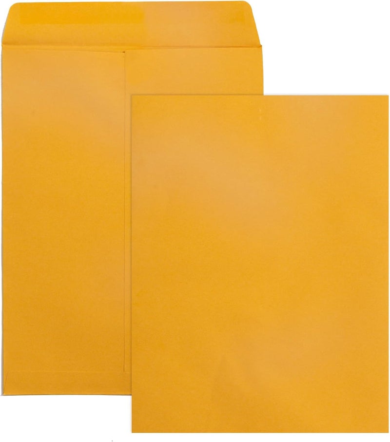 AccuPrints Paper Envelopes with lamination (Pack of 50,Yellow,A4 Size) - Image 1