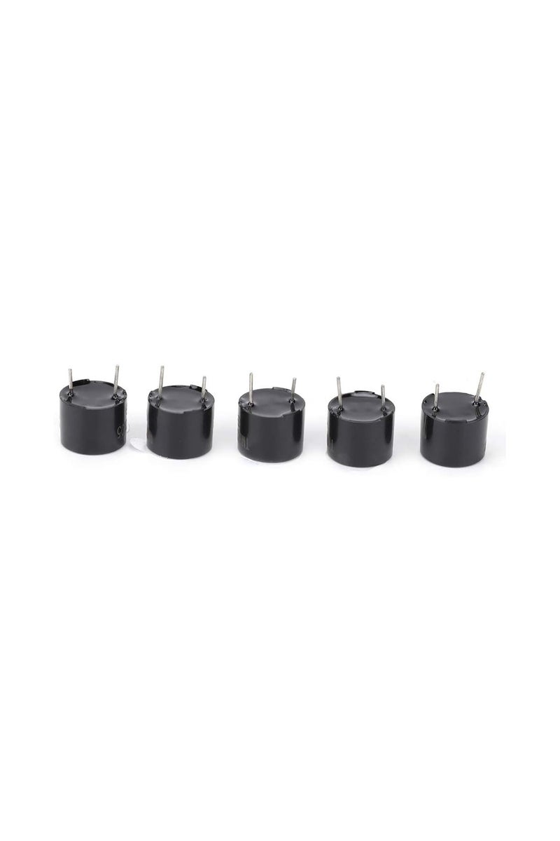 5-Pieces Buzzer 5VDC, Long Continuous Beep Tone 12*9.5mm Mini Active Buzzer - Image 4