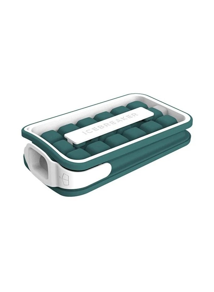 Jarrah Ice Cube Tray with Pop-Out Design Light Green BPA-Free Compact Portable Mold - Image 2