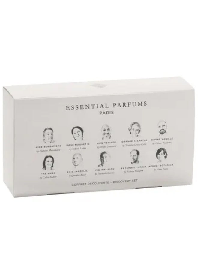 Essential Parfums مجموعة الاكتشاف – 10 × 2 مل عينات من عطر أو دو بارفان (للجنسين) - Image 2
