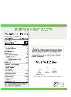 Z&M HARDCORE Z&M Slim Protein Vanilla  - Image 5