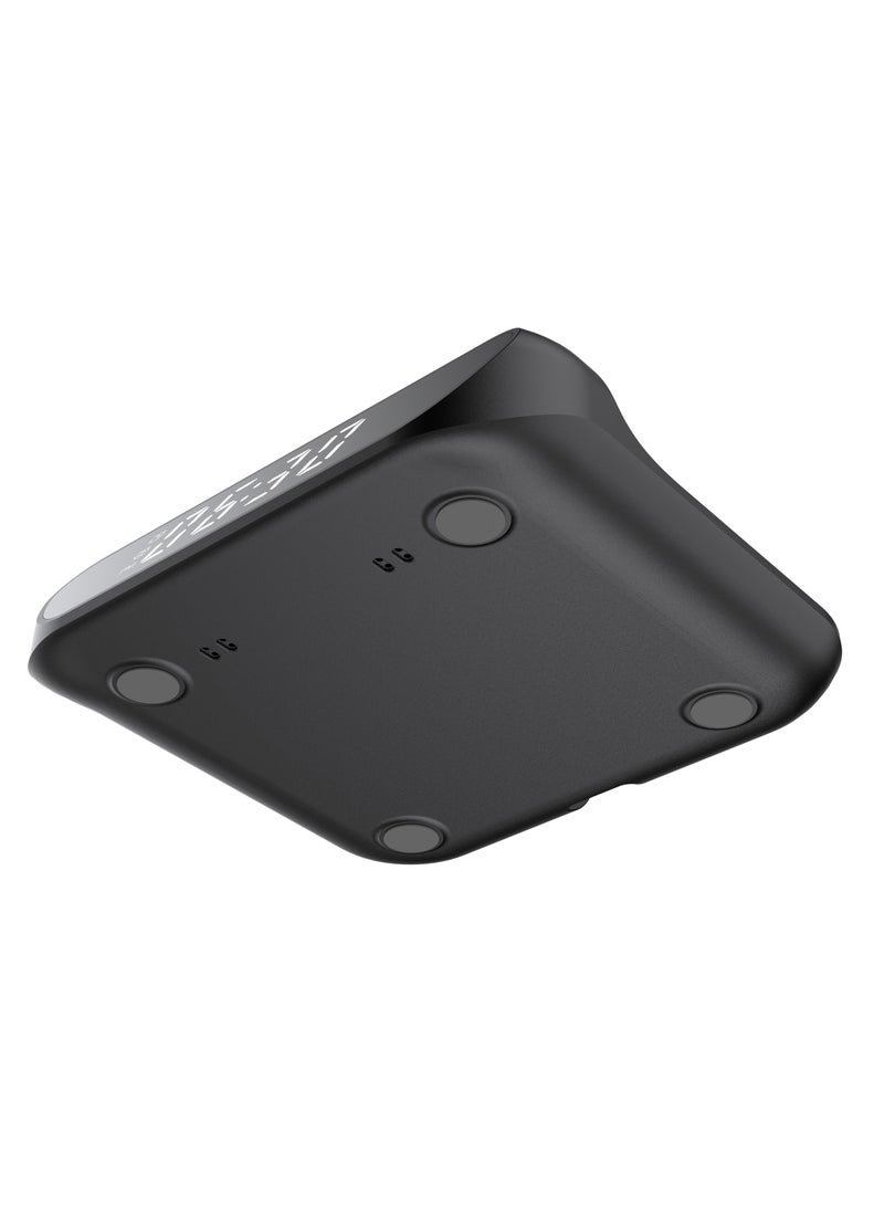 general Alarm Clock with Fast Wireless Charging Station for iPhone 16/15/14/13/12 All Series   Samsung/Huawei/Xiaomi（Black） - Image 4