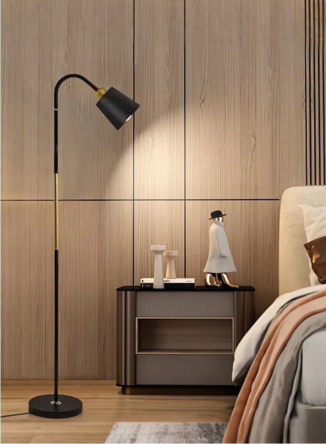 APEX Modern pleated aesthetic floor lamp, living room pole lighting, 3 colors brightness work lamp modern tall standing hanging light for living room bedroom reading - Image 3