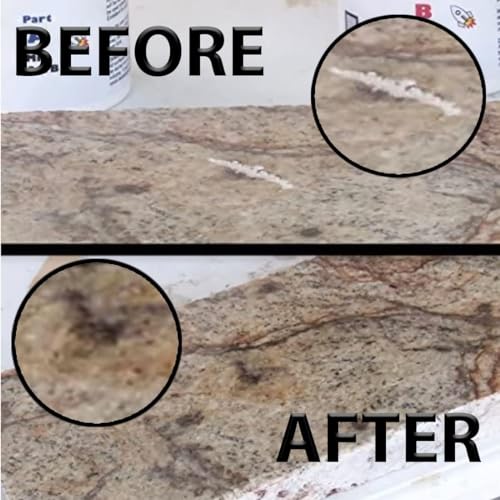 LamLock RocketGel 25 Minute Professional Epoxy Countertop Kit for Granite, Tile, and Quartz Countertop Repair Kit, Tile Crack Repair, Chips and Fills Epoxy Grout - Image 3