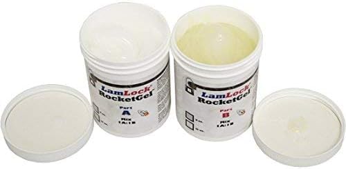 LamLock RocketGel 25 Minute Professional Epoxy Countertop Kit for Granite, Tile, and Quartz Countertop Repair Kit, Tile Crack Repair, Chips and Fills Epoxy Grout - Image 2