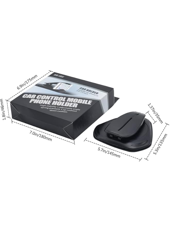 Green Tiger Suction Cup Phone Holder - Universal Car Bracket with Compartment by - Image 3