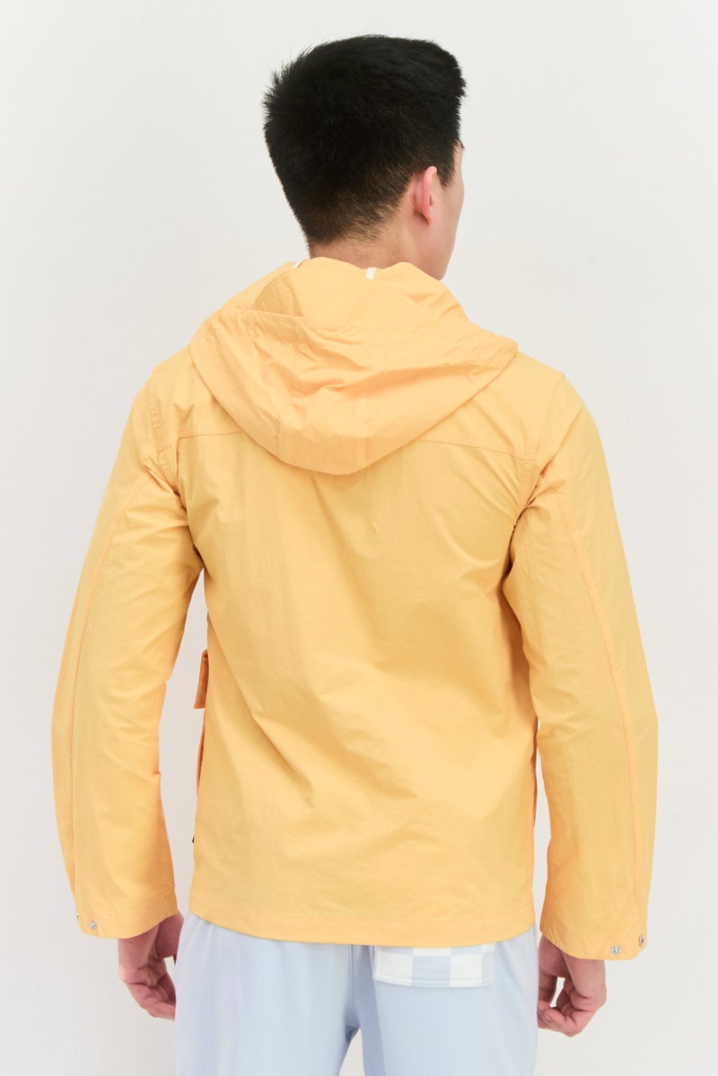 Puma x Select Men Sportswear Fit Long Sleeves Outdoor Jacket, Yellow - Image 3