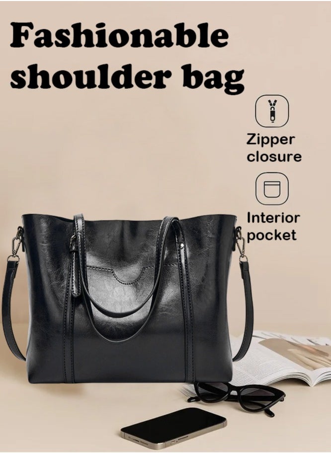 Arabest - Purses Handbags for Woman Crossbody Large Handbag for Ladies Shoulder Vegan Fashion Leather Tote Bag - Image 1