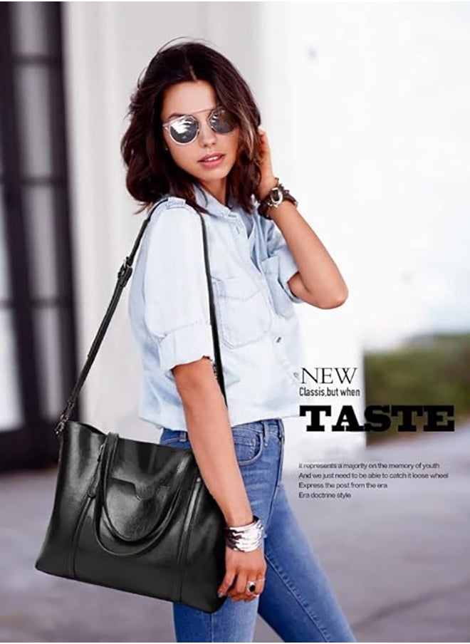 Arabest - Purses Handbags for Woman Crossbody Large Handbag for Ladies Shoulder Vegan Fashion Leather Tote Bag - Image 1