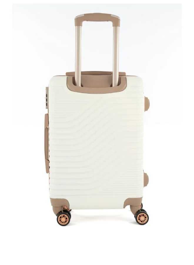 LIMRA A travel bag set consisting of 5 luggage bags beige-gold color, size 32"/28"/24"/20"/12 inches