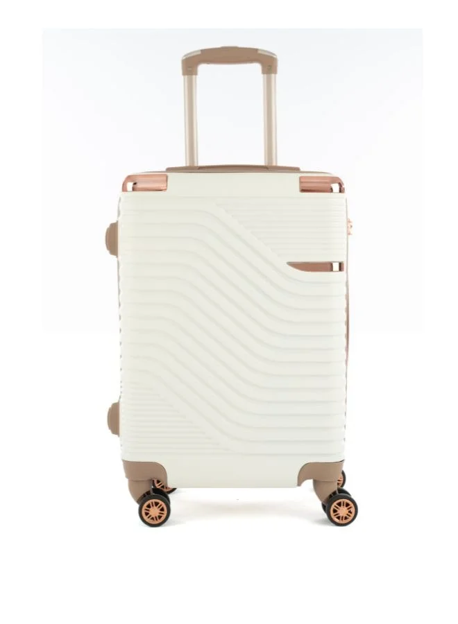 LIMRA A travel bag set consisting of 5 luggage bags beige-gold color, size 32"/28"/24"/20"/12 inches