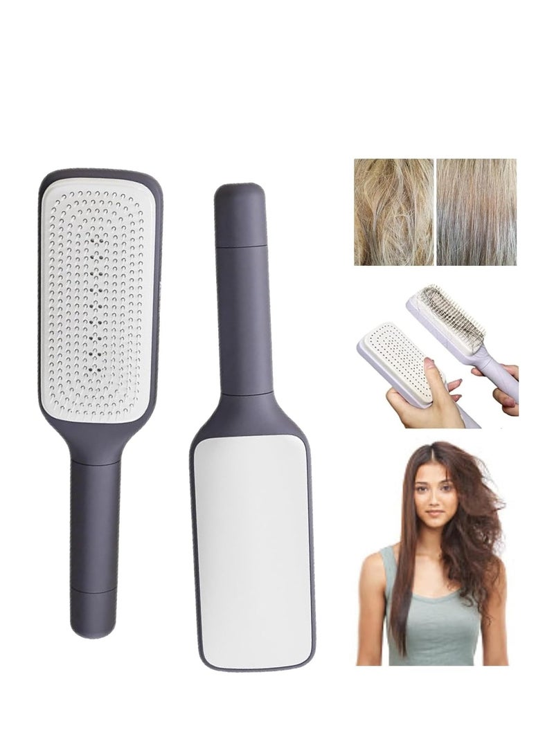 Generic Excefore Air cushion comb, Anti Static Detangling Best Paddle Air Cushion Massage Comb Brush for Reducing Hair Breakage, Vented Brush for Faster Blow Drying for Women, Men  - Image 1