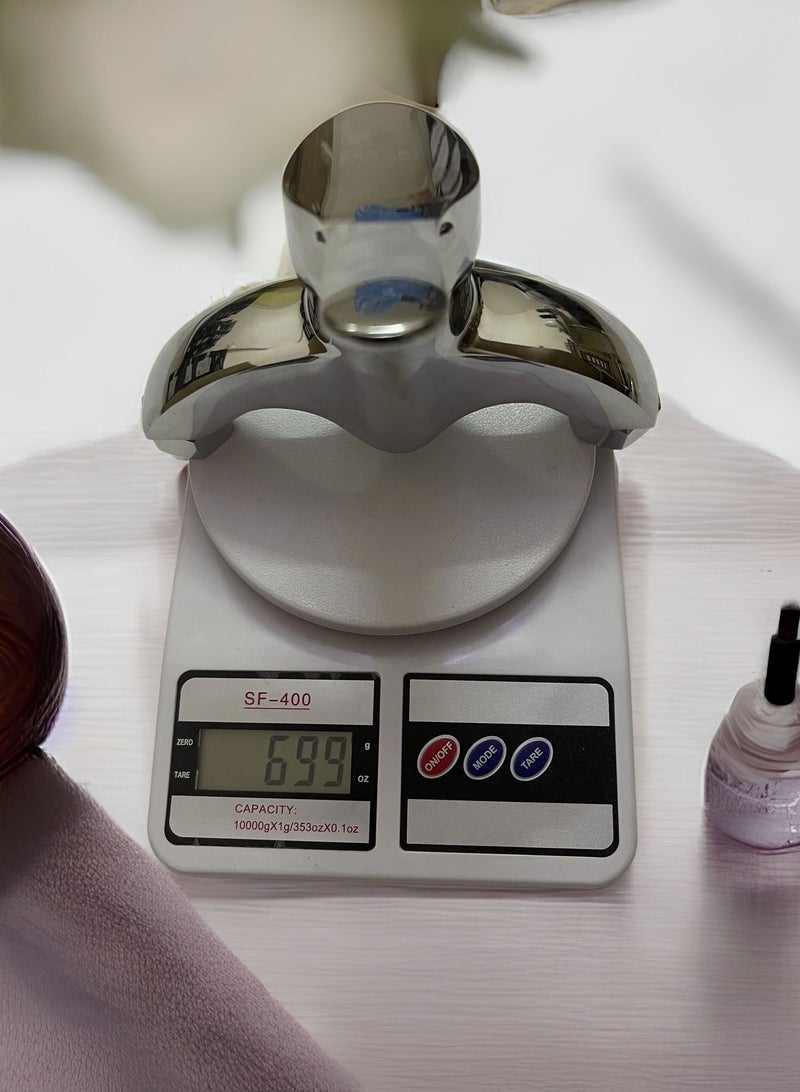 Shattaf mixer set without shower, silver - Image 5