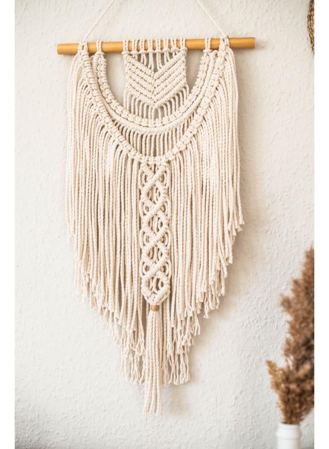 انتيكيانو مكرمية معلقة على الحائط، على الطراز البوهيمي - Image 1