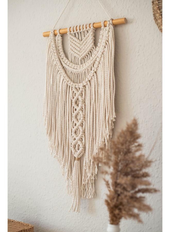 انتيكيانو مكرمية معلقة على الحائط، على الطراز البوهيمي - Image 2