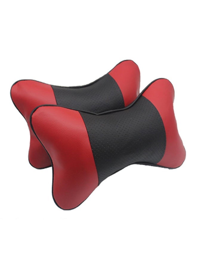 MUNTAQI 2-Piece Car Neck Pillow Seat Cushion Set