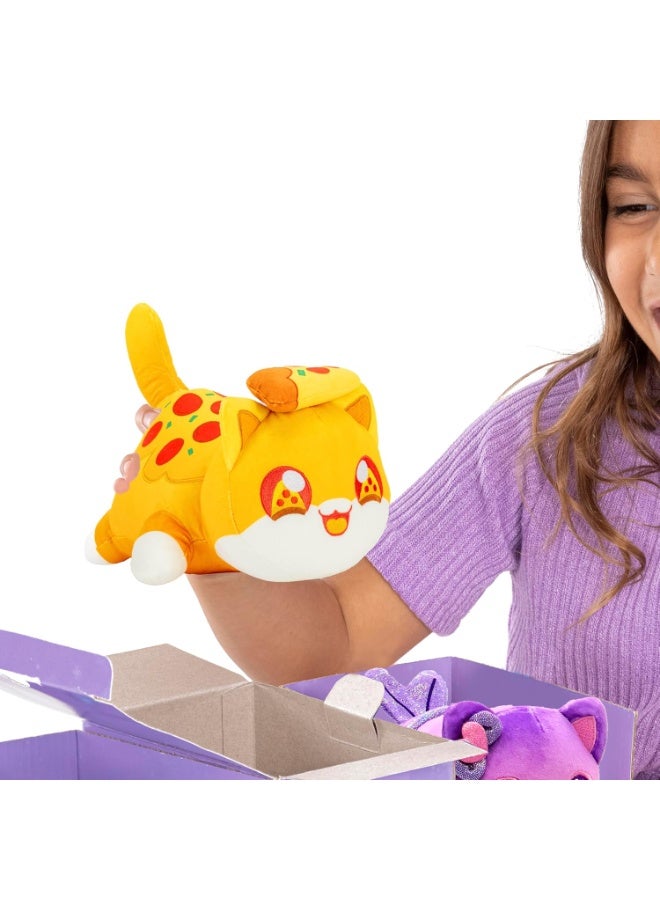 Aphmau MeeMeow 6-Inch Plush 3-Pack – Mermaid Aphmau, Ultima Aaron & Mystery Cat, Official Collectible Stuffed Toy Set for Kids - Image 2