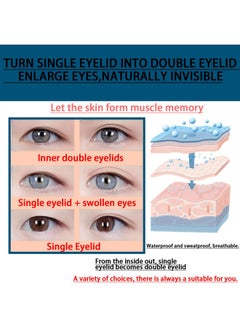 VEZE 4 Sets Of Options630Pcs Eyelid Tapemost Complete Double Eyelid Tape.Uneven Monoeyelids Big Eye Tools With Fork Rods & Tweezers.  - Image 5