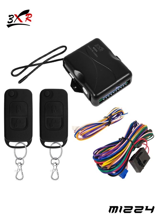 3XR 3XR Car Keyless Entry System Central Locking Remote System with Enhanced Security and Universal Fit M1224  - Image 1