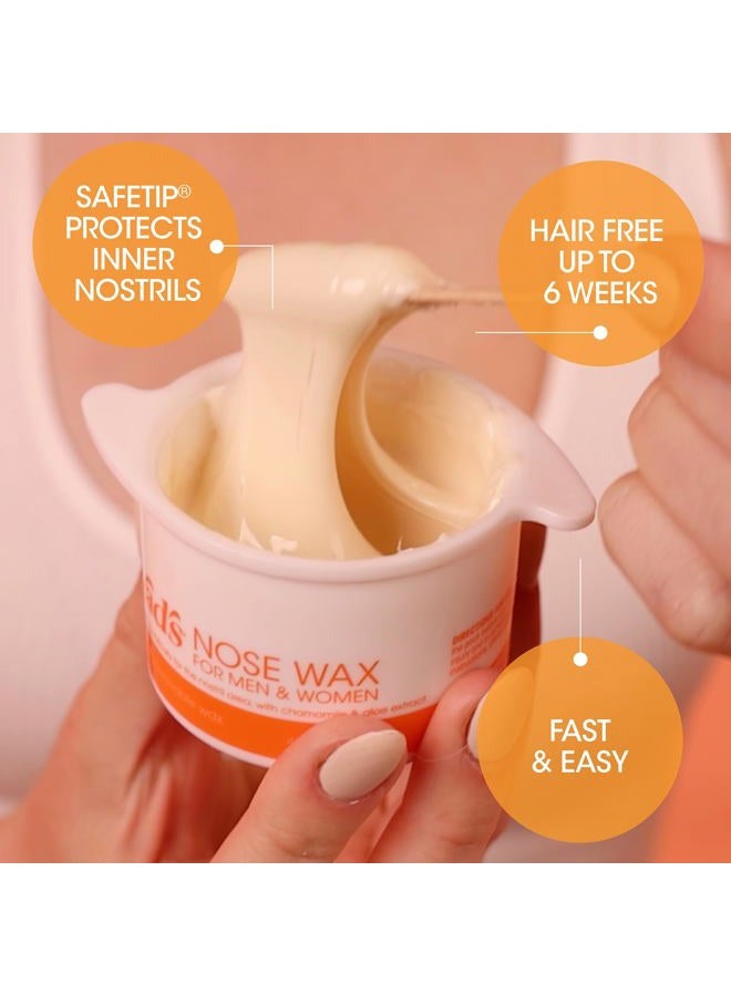 Nad's طقم شمع الأنف للرجال والنساء - طقم إزالة شعر الأنف بسرعة وسهولة، 1 قطعة - Image 3