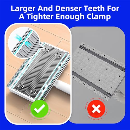 KZKR Snap Grip Mini Mop, No-Touch Disposable Lazy Mop, Easy Mopping Flat Dust Mop for Small Spaces, 1 Second Installation - Image 3