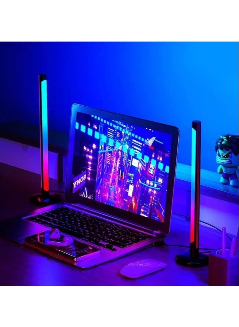 Generic - Smart RGB LED Light Bars, Ambient Lighting, Bluetooth Monitor Flow Light Bars with APP Control, Color Gaming Light Bar for TV/Room Decoration/Movie/PC. - Image 1