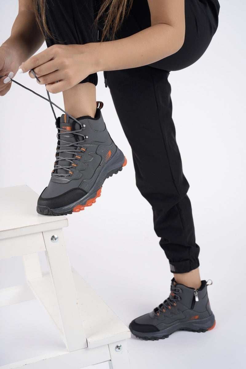 muggo Iceland Unisex Guaranteed Trekking Outdoor Lace Up Side Zipper Winter Boots  - Image 4