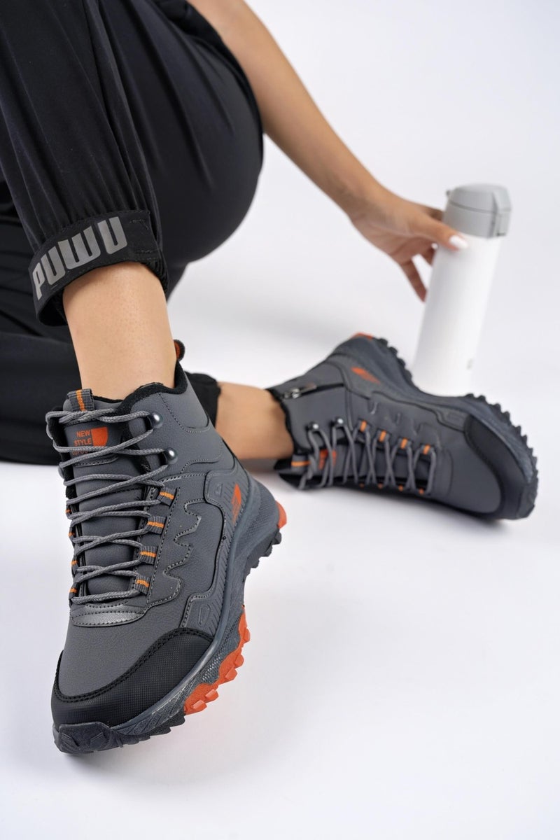 muggo Iceland Unisex Guaranteed Trekking Outdoor Lace Up Side Zipper Winter Boots  - Image 3