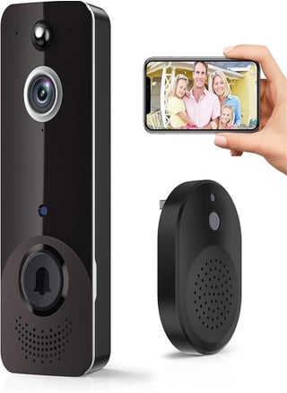 Wireless doorbell, WiFi doorbell with free ringtones, battery powered, real-time display - pzsku/ZCC1F430CFE8FDFE90FAAZ/45/_/1729578576/b15b287d-e997-441f-ae69-1575b1ef01e5