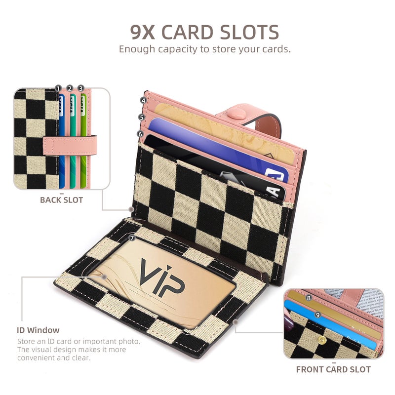 Canvas Card Holder Beige - Image 3