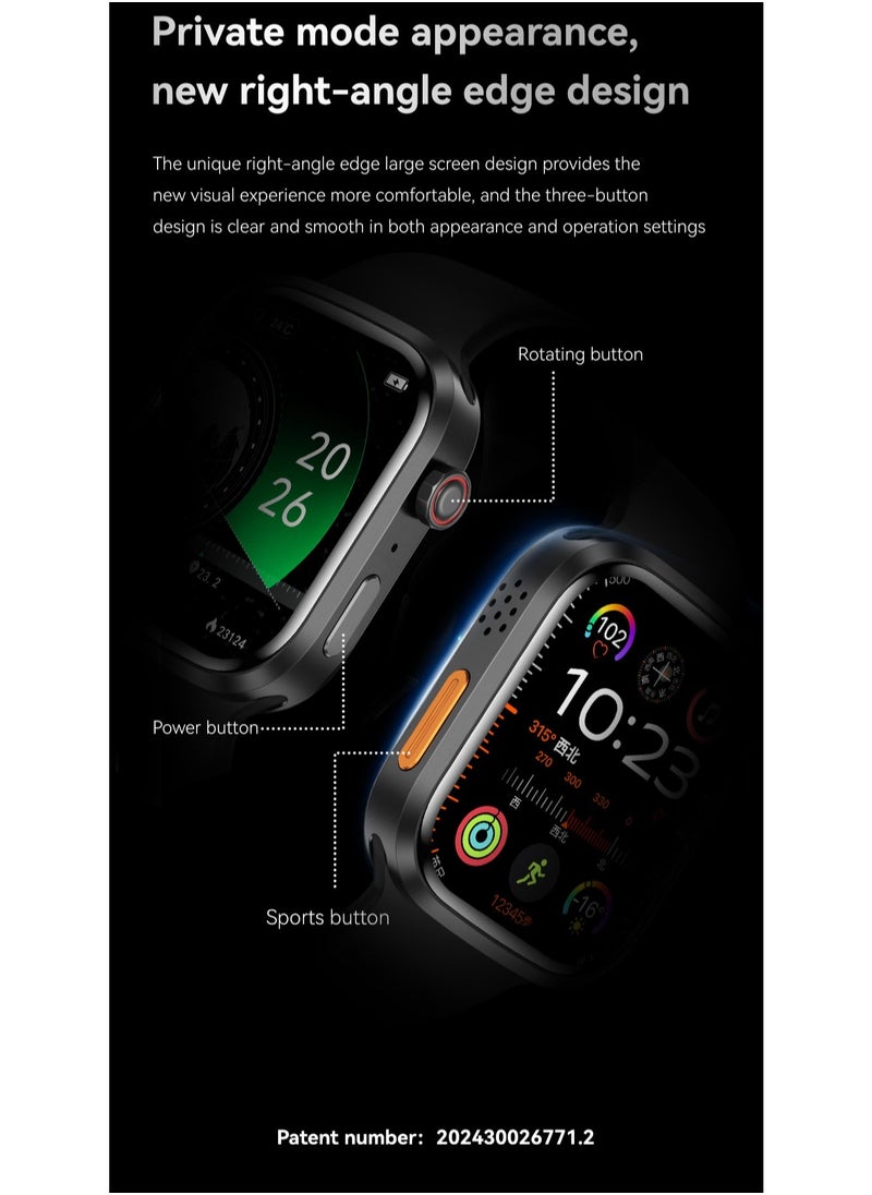 AROAQ - ZERO 90 WATCH 2.3 Inch High Defination Large Screen Long Standby Time NFC Access Control ,  Private Mode Apearance, New Right -Angle Edge Desigh - Image 1