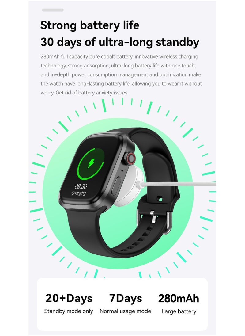 AROAQ - ZERO 90 WATCH 2.3 Inch High Defination Large Screen Long Standby Time NFC Access Control ,  Private Mode Apearance, New Right -Angle Edge Desigh - Image 1