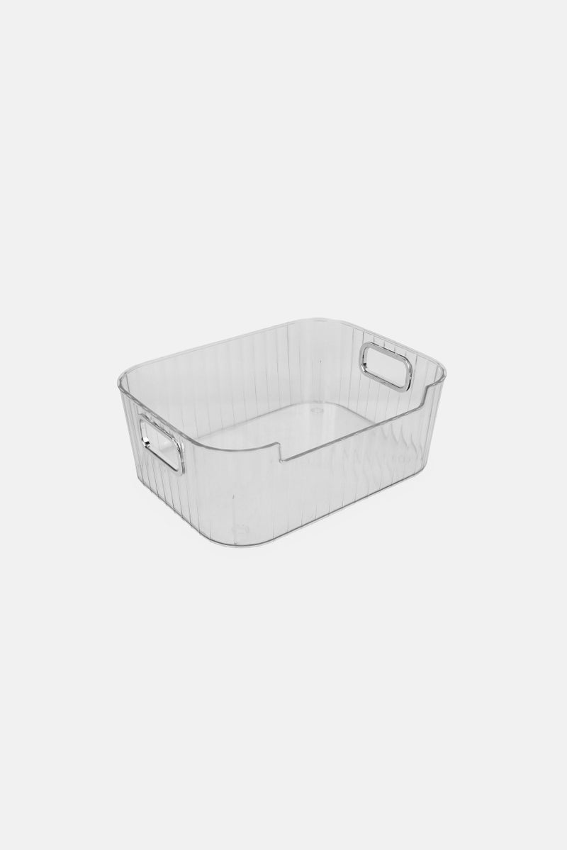 Oasis Home Multi Purpose Storage Bin, Transparent - Image 1