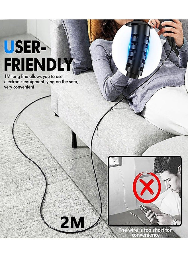 45W Super Fast Phone Charger Travel Adapter for Samsung, Power Adapter with USB Type-C Plug and 2M Cable  - Image 4