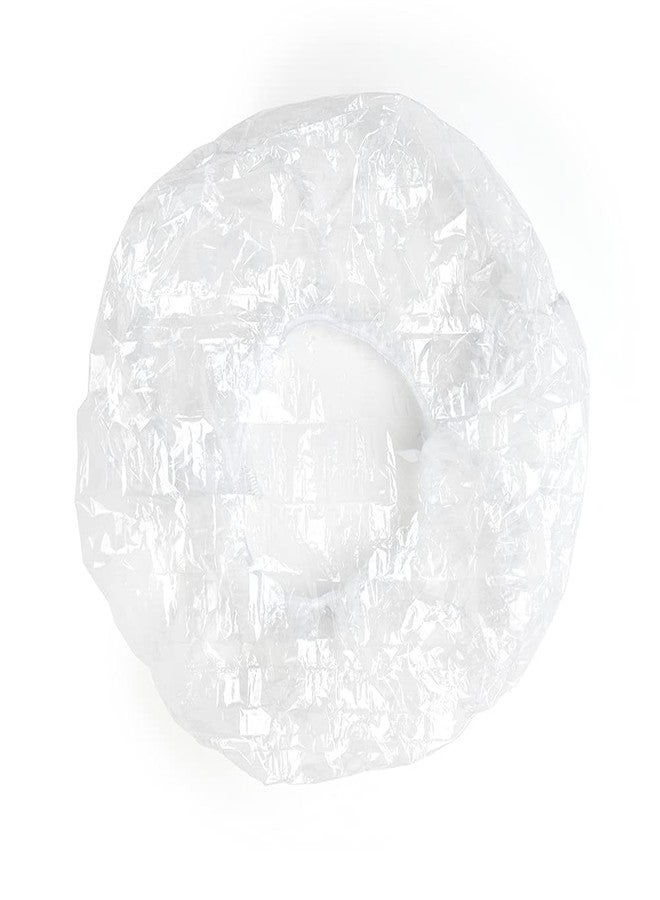 World Amenities Waterproof Shower Cap (Clear Frosted Sachet), Travel Size Hotel Amenities, Airbnb, Pack of 288 - Image 3