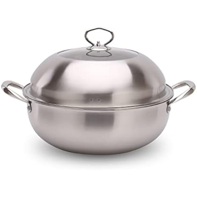 قدر بخاري من الفولاذ المقاوم للصدأ 304، وعاء بخاري متعدد الوظائف للاستخدام المنزلي، أواني طهي بالبخار - Image 1