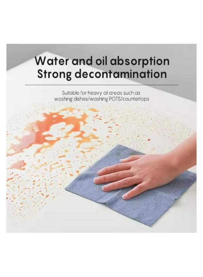 20-Piece Microfiber Cleaning Cloth Set multicolor 30x30cm  - Image 3