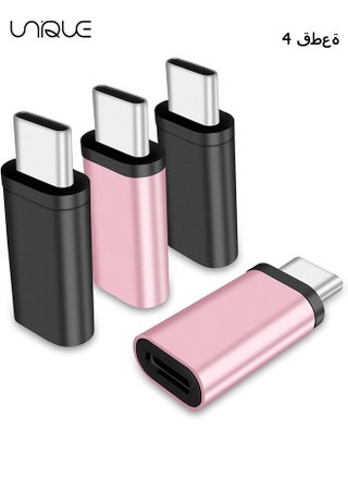 For Lightning Female to USB C Male Adapter - 4 Pack 3.0 USB Type C Charger Connector Compatible with iPhone 15/15 Pro/15 Pro Max/15 Plus iPad Air Google Pixel Charging Data Transmission - pzsku/ZCC1F94F6EFDA132A2131Z/45/_/1723613801/4094ed97-4d1f-4dcd-adb5-4186efcec59c