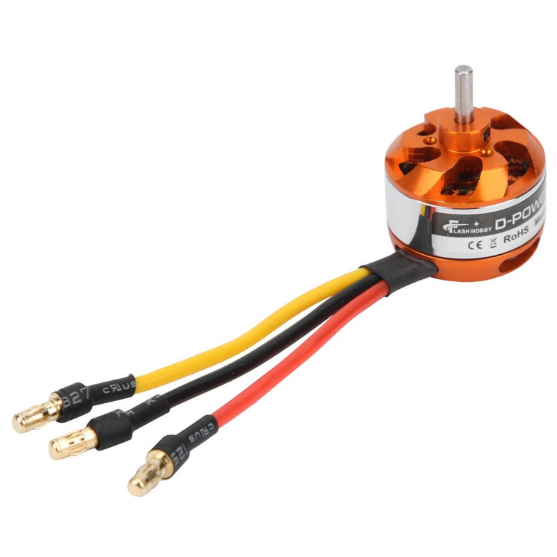 FLASH HOBBY Brushless Motor For RC Plane High Torque Lightweight - Durable Quiet RC Motor Replacement For Fixed-Wing Airplane - Image 4