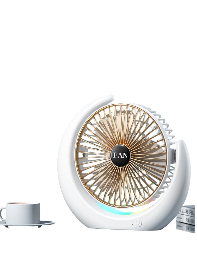 Nariele New USB Colorful Racing Light Fan