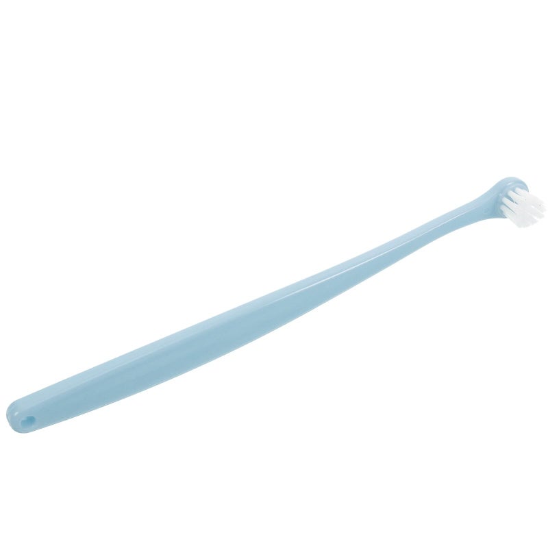 Soft Round Head Pet Toothbrush For Dogs Cats Gentle Cleaning With Ergonomic Handle - Image 2