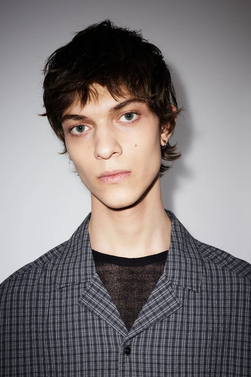 H&M Loose Fit Seersucker resort shirt