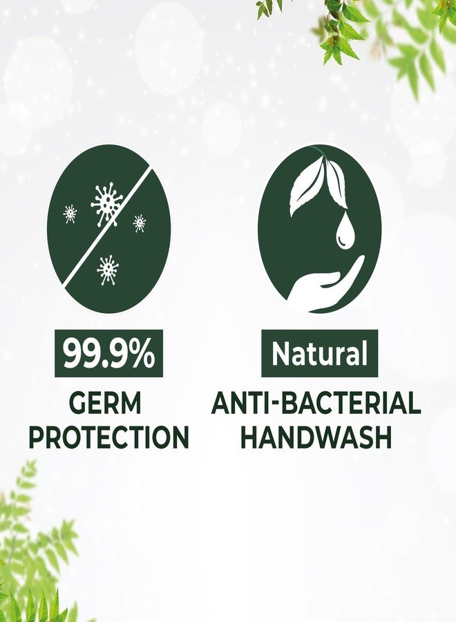 Margo Natural Anti-Bacterial Handwash for Soft, Hydrated hands - 1500ml Refill Pack [ Pack of 1 ] | 99.9% Protection From Harmful Germs | Enriched With Original Neem - Image 3