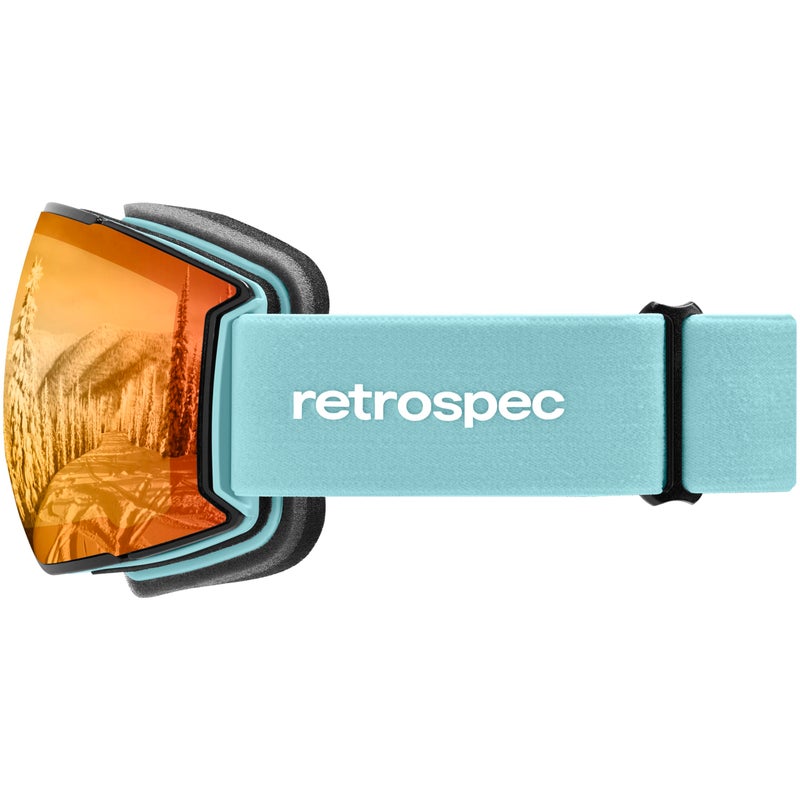 Retrospec Zenith Ski Goggles for Men and Women Over Glasses, UV Protection, Anti-Fog, Scratch Resistant Snow Goggles for Skiing and Snowboarding - Image 3
